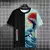 Gato Samurai Japonês, masculino e feminino, camiseta estampada em 3D, moda casu na internet