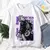 Camiseta japonesa masculina de anime, camiseta unissex de manga curta, jujutsu k na internet