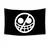 Imagem do Anime Bandeira Do Crânio Do Pirata Decoração Da Parede Do Quarto De Casa, Luf