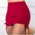 Saia Curta Drapeada Na Lateral Franzida Ajustável Moda Feminina Saia Gringa Mod - DAPPER