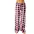 Pijama xadrez de Natal feminino, calças largas, moda casual, roupas de moda, ou - comprar online