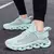 Womoen Respirável Mesh Running Shoes para Homens, Tênis Confortáveis, Tênis