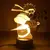 Naruto Anime Action Figures Night Light para Crianças, Boruto, Itachi, Akatsuki