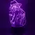 One Piece Anime Night Lights, Zoro Luffy Nami Action Figure, 3D LED Cor Mudar Br na internet