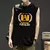 Camiseta sem mangas sem mangas masculina Boku No Hero Academia, Anime Streetwear - comprar online