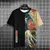 Gato Samurai Japonês, masculino e feminino, camiseta estampada em 3D, moda casu - loja online