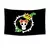 Anime Bandeira Do Crânio Do Pirata Decoração Da Parede Do Quarto De Casa, Luf - comprar online