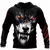 Capuz de manga comprida masculino, moletom com capuz, impressão 3D, bolso front - comprar online