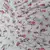 Elegante vestido curto feminino, decote em v estampado, borda rendada, férias d