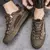 Sapatos masculinos de couro casual, tênis masculino, tênis de plataforma preto - loja online