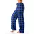 Pijama xadrez de Natal feminino, calças largas, moda casual, roupas de moda, ou na internet