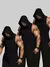 Imagem do Conjunto confortável de bancada masculino casual, camisas de colete sólido, ro