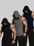 Conjunto confortável de bancada masculino casual, camisas de colete sólido, ro na internet