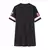 Vestido estampado de rainha, manga curta, decote em v, vestido de basquete, esti - loja online