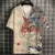 Gato Samurai Japonês, masculino e feminino, camiseta estampada em 3D, moda casu - loja online