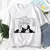 Camiseta japonesa masculina de anime, camiseta unissex de manga curta, jujutsu k na internet