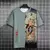 Imagem do Gato Samurai Japonês, masculino e feminino, camiseta estampada em 3D, moda casu