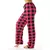 Pijama xadrez de Natal feminino, calças largas, moda casual, roupas de moda, ou - comprar online