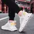 Womoen Respirável Mesh Running Shoes para Homens, Tênis Confortáveis, Tênis - DAPPER