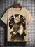 Camiseta masculina estilo japonês Samurai Cat gráfica 3D impressa, camiseta ca - comprar online
