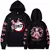 Anime hoodie masculino moda moletom quente gráfico impressionante hip hop hoodi - comprar online