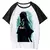 Camiseta Tokito Anime de Mulher, Roupas Femininas, Y2K, Harajuku