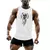 Imagem do Camisa de corrida com estampa de caveira masculina, ginásio Y2K, colete esporti