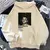 The Weeknd-Pulôver com capuz feminino, moletons japoneses, moletons vintage - loja online