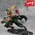 One Piece Anime Action Figure, GK Roronoa Zoro, Três Lâminas, Manga Sa-maximum