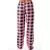 Pijama xadrez de Natal feminino, calças largas, moda casual, roupas de moda, ou - loja online