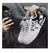 Sapatilhas de skate de couro masculino, sapatos casuais, esportes de corrida ao na internet