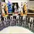 Figura Anime Bandai Naruto Shippuden, Uchiha Sasuke Hatake Kakashi Namikaze Mina - DAPPER