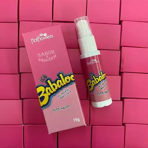 Ice Babaloo chiclete vibrador em gotas
