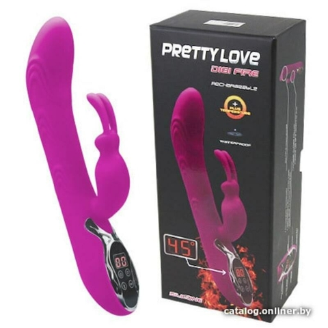 VIBRADOR COELHO DIGITAL AQUECE DIGI FIRE