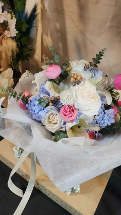 Ramo de Novia con Hortensias - comprar en línea
