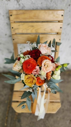 Ramos de Novia otoñales - Dúo de Ramos, para altar y para aventar - tienda en línea