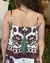 Blusa alça floral Arabesque - Farm - loja online