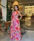Vestido Amarração Flor de Céu - FARM - comprar online