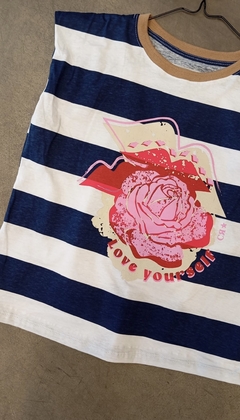 Musculosa estampada