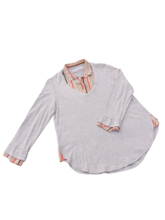 Sweaters Camisa Talle Xl Lana Lanilla