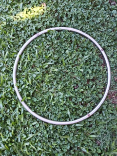 Estructura 2 Aros De Acero Inoxidable 52 Cm - comprar online