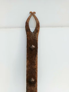 Aplique Antiguo De Pared Estilo Medieval Hierro Forjado en internet