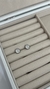 Brinco circulo strass