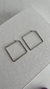 Argola quadrada - comprar online