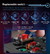 Imagem do REDRAGON-Sion K653 Pro Teclado Mecânico para Jogos, Suporte RGB, Bluetooth 5.0, Sem Fio, USB, 2.4G, 3 Modo Slim, 94 Teclas para Computador, PC