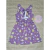 V031-M02 - Vestido Modinha Roxo Arco Íris - comprar online