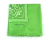 LENÇO/ BANDANA EM ALGODÃO - COR VERDE - KeyDreamBr