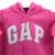 Blusa De Moletom Com Capuz - Gap Kids - Cor De Rosa on internet