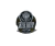 Pin prateado United States Army, c/ brasão da águia - Original