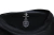 Camiseta juvenil, Converse All Star, cor Preta, Tam. M 10-12 - KeyDreamBr